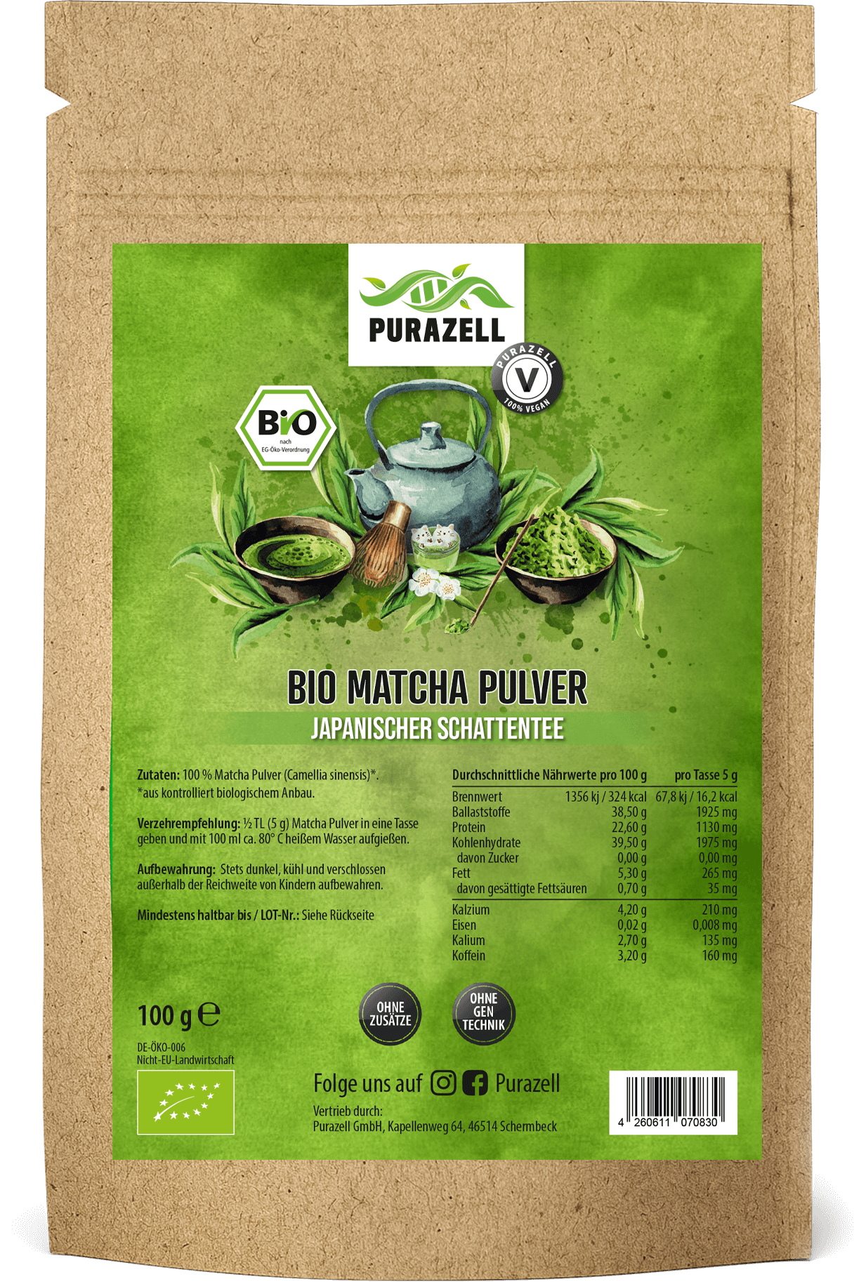 Bio Matcha Pulver