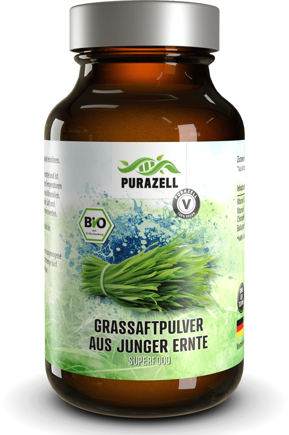 Bio-Grassaftpulver