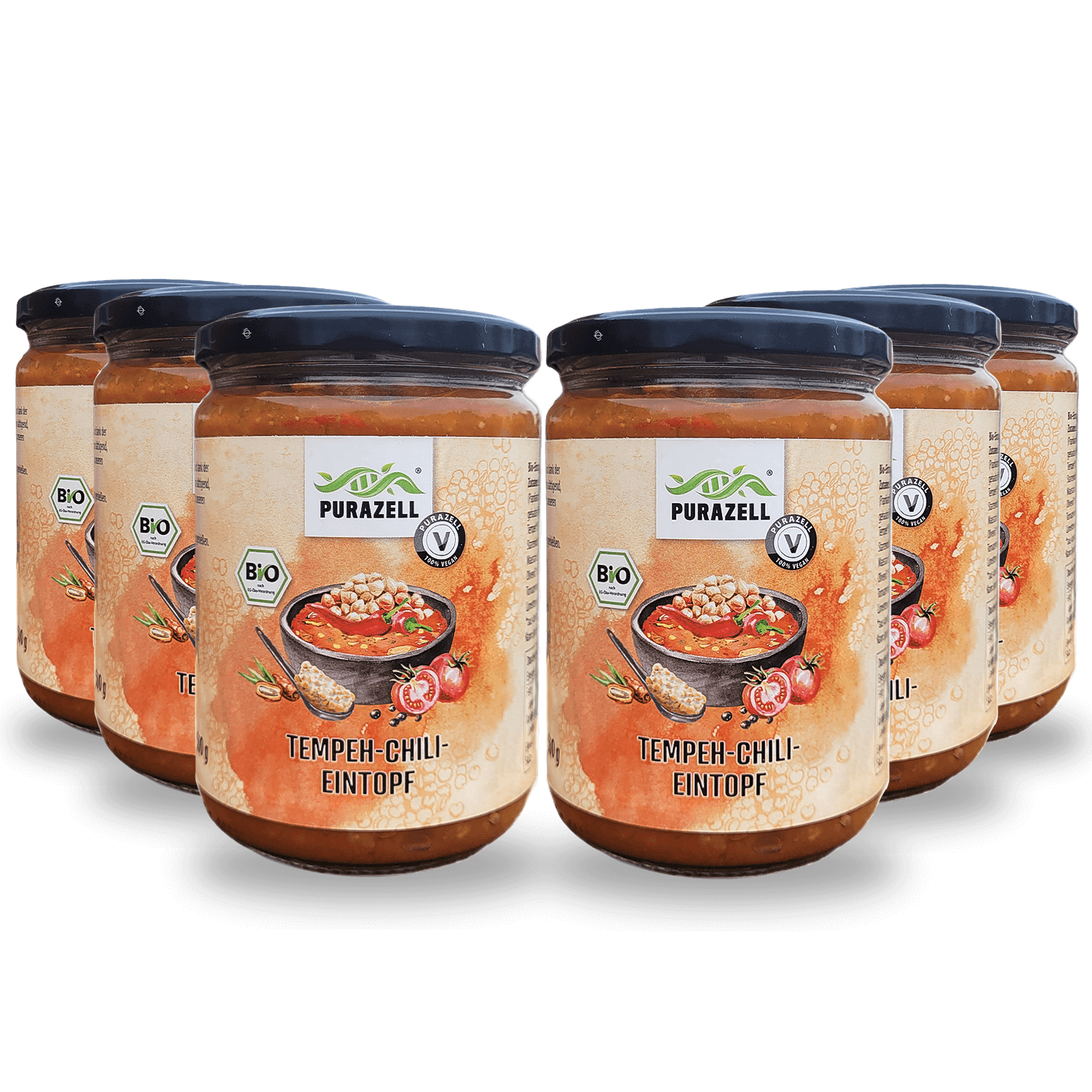 Bio-Tempeh-Chili-Eintopf-6er