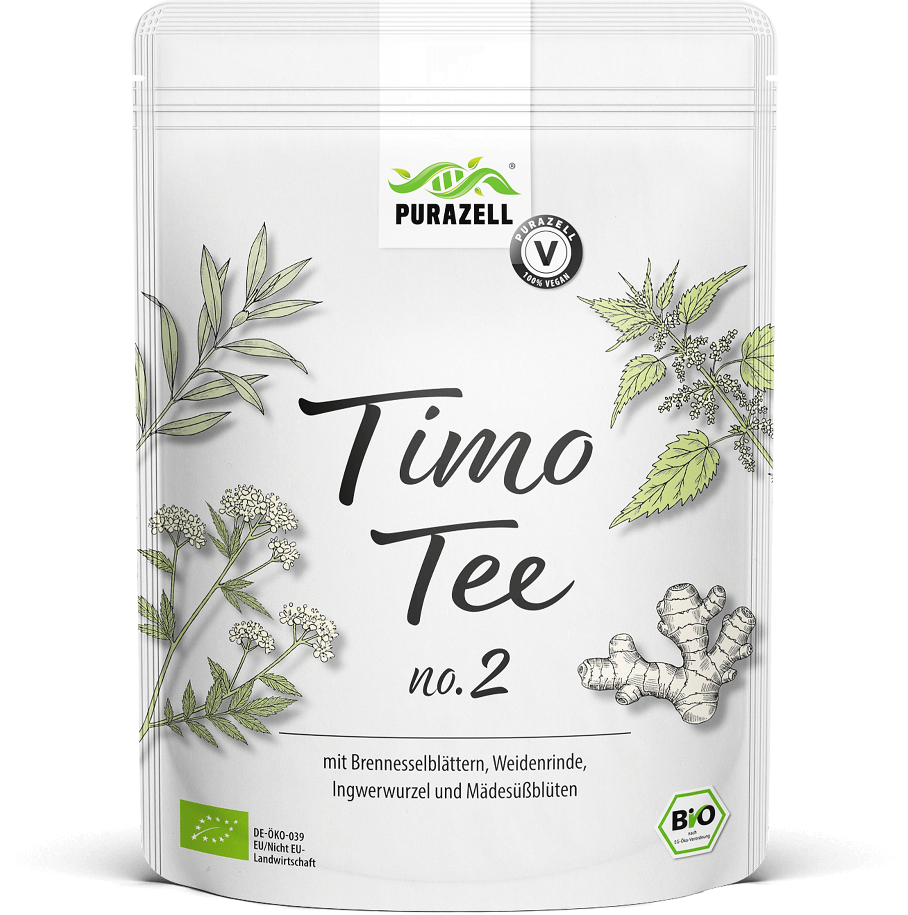 Timo Tee 2 mit Weidenrinde & Mädesüß