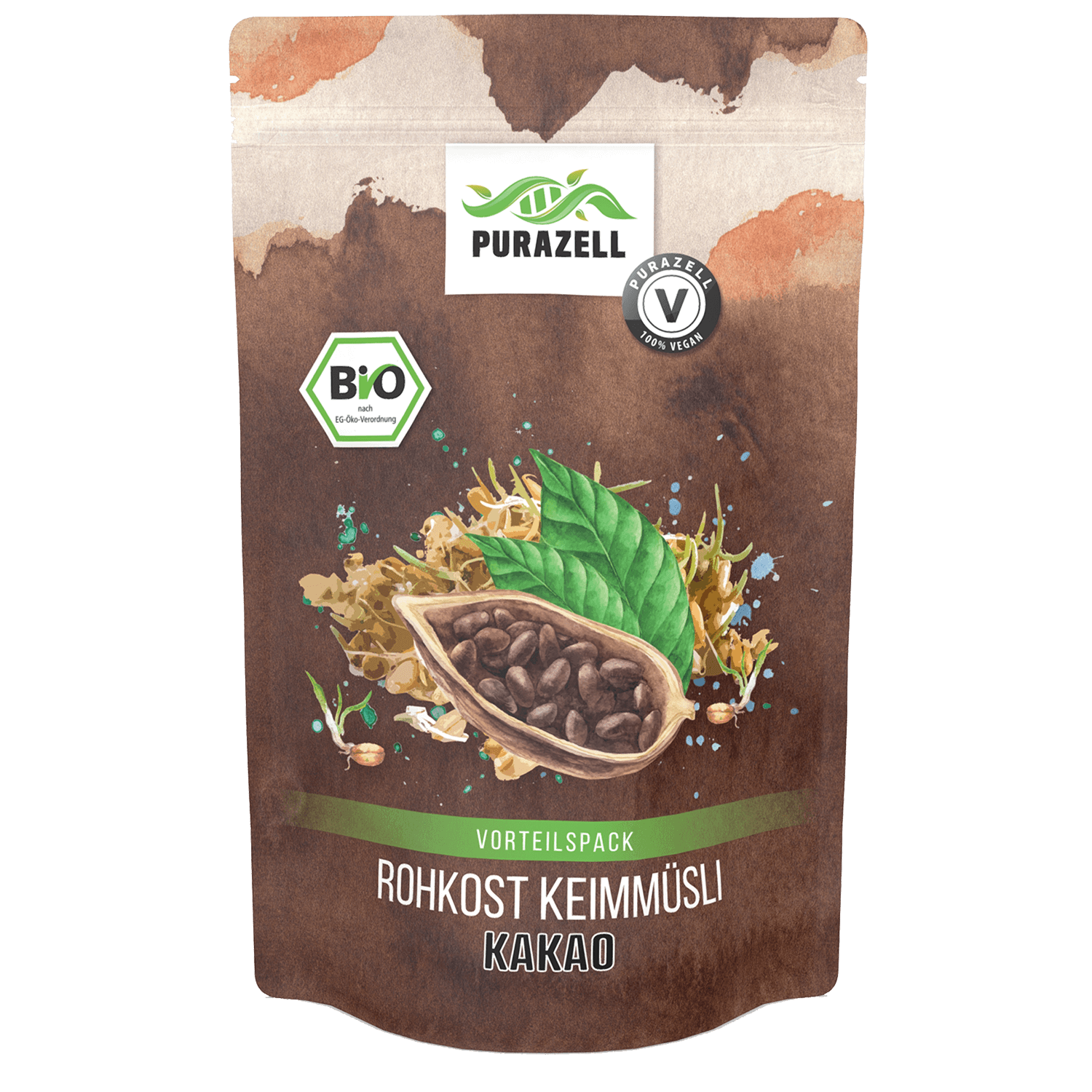 Bio-Rohkost-Keimmuesli-Kakao-Vorteilspack