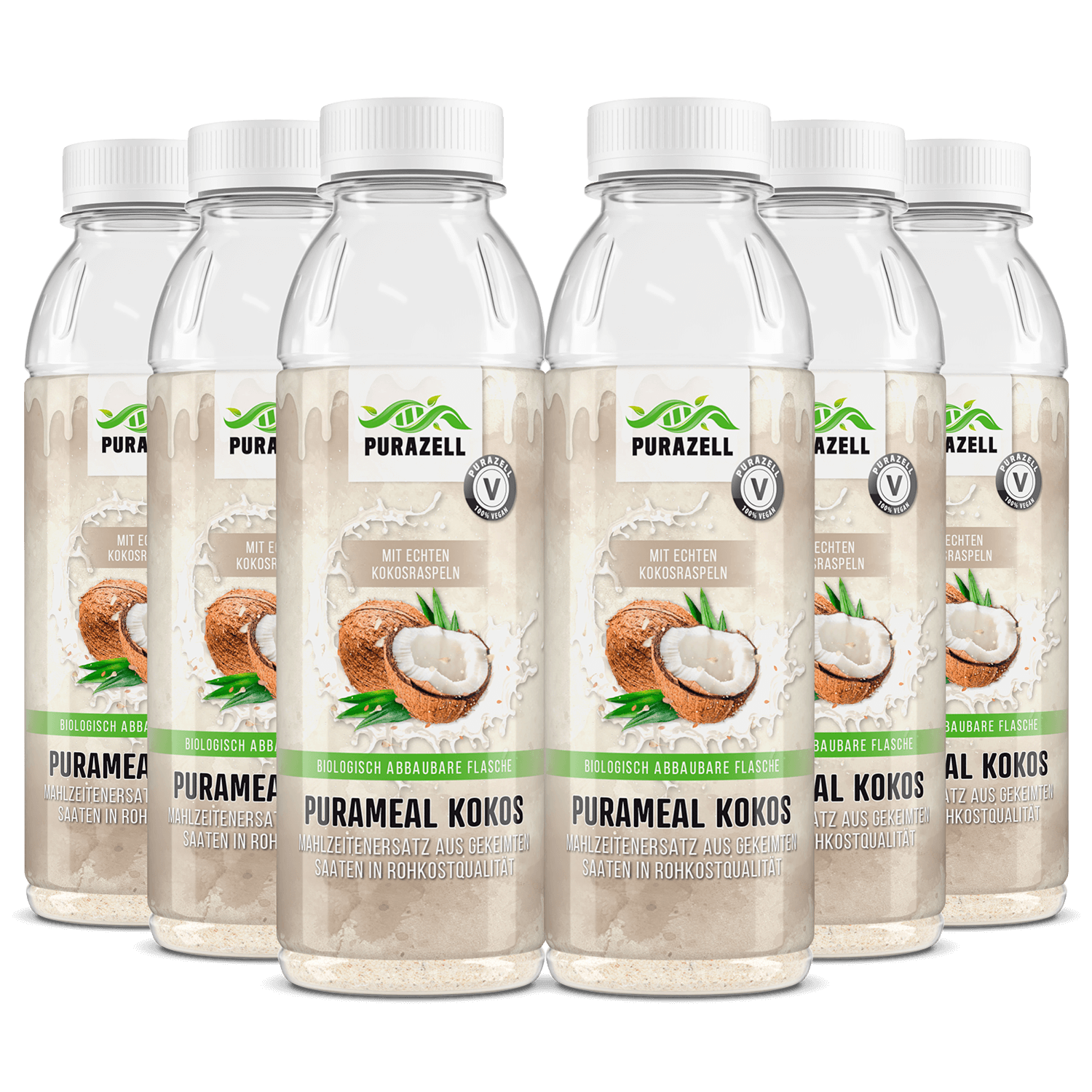 Purameal-Kokos-6er