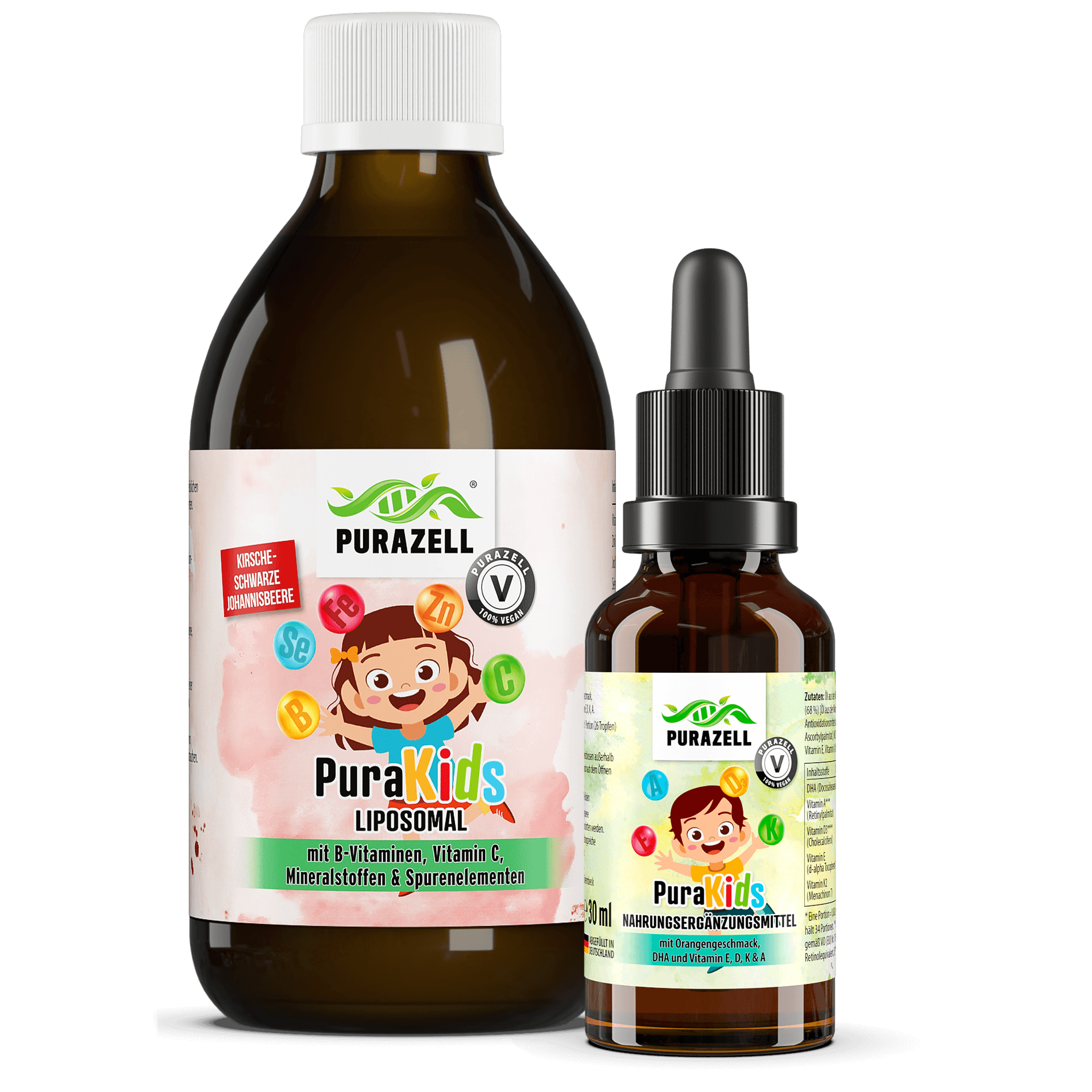 PuraKids Bundle Kirsche-Schwarze Johannisbeere