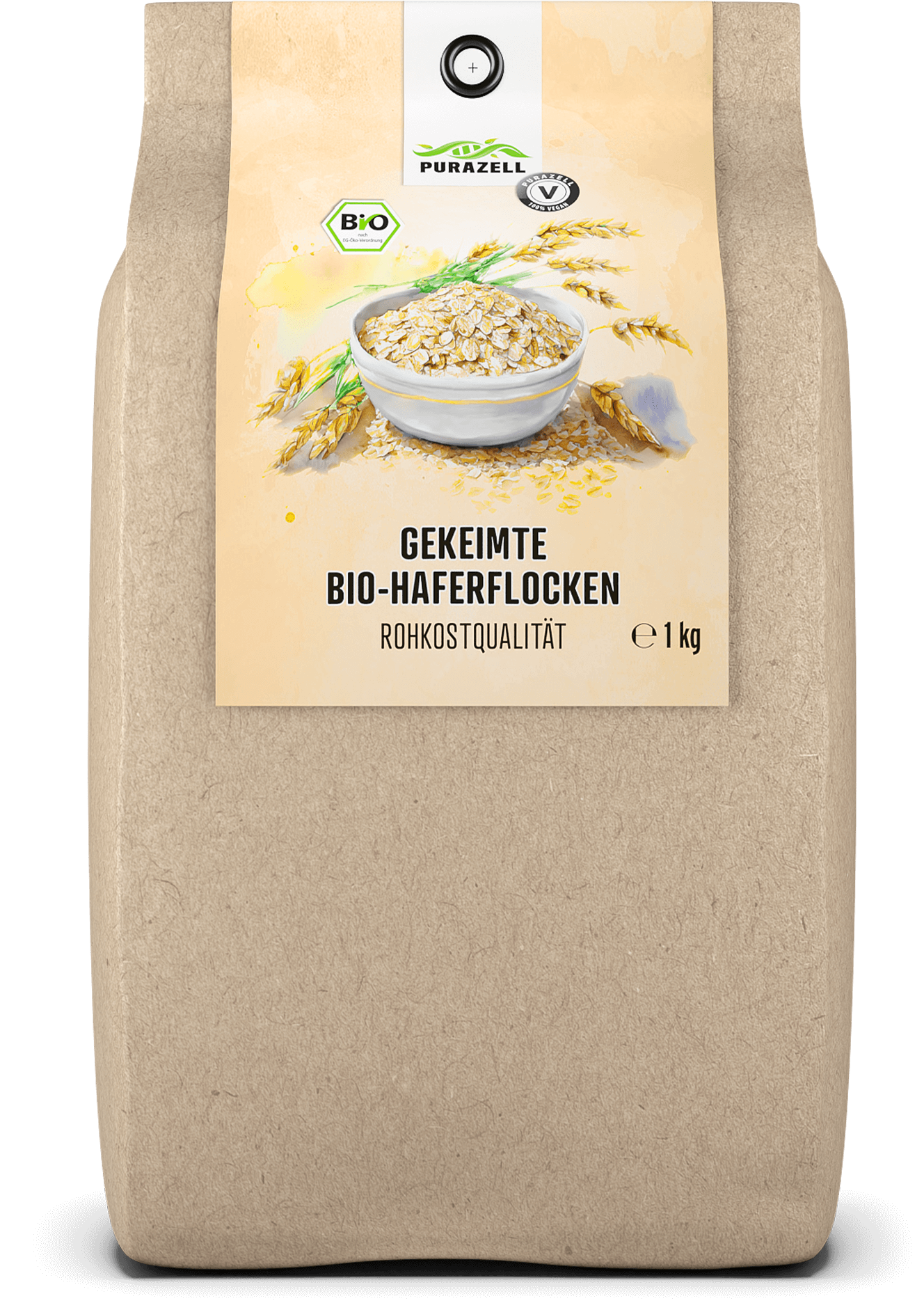 Gekeimte Bio-Haferflocken (Rohkostqualität)