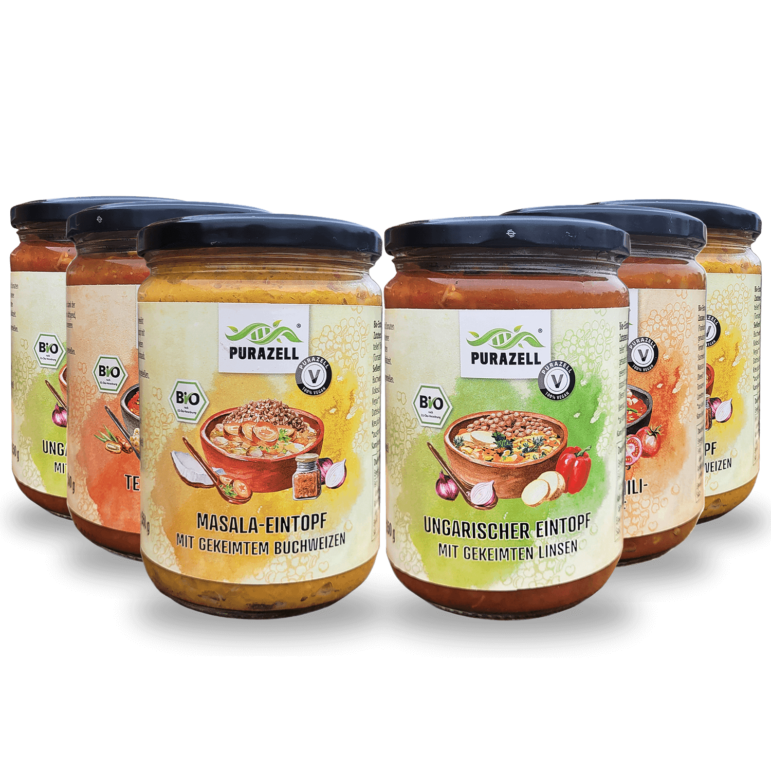 Bio-Eintopf-Sortenmix-6er